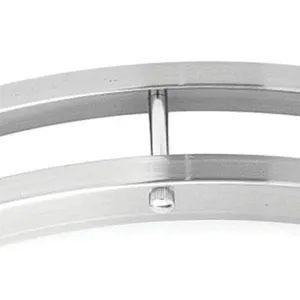 Clarion 14" Wide 1-Light Flush Mount - Brushed Nickel 3