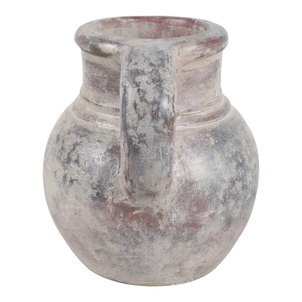 SHERMANGROVE GRAY VASE 9 (IN)
