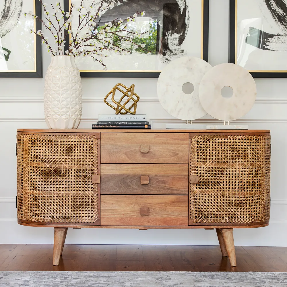HARVEYDALE BROWN CABINET 34 (IN)