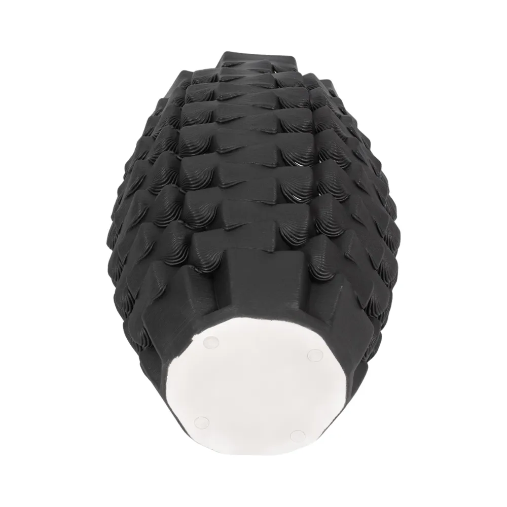 OLIVERSTONE BLACK VASE 13 (IN)