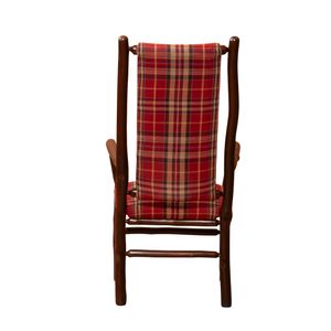 Hickory High Back Upholstered Back Arm Chair - 
Customer's Own Material 5