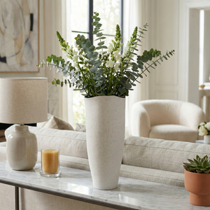 KELSEYLAND WHITE VASE 16 (IN) 12