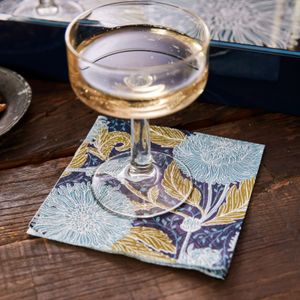 Chrysanthemum Bird Paper Cocktail Napkins (Pack of 25) 5
