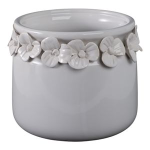 CROSBYGROVE WHITE PLANTER 6 (IN) 3