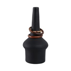FARROWMILL BLACK VASE 18 (IN) 4