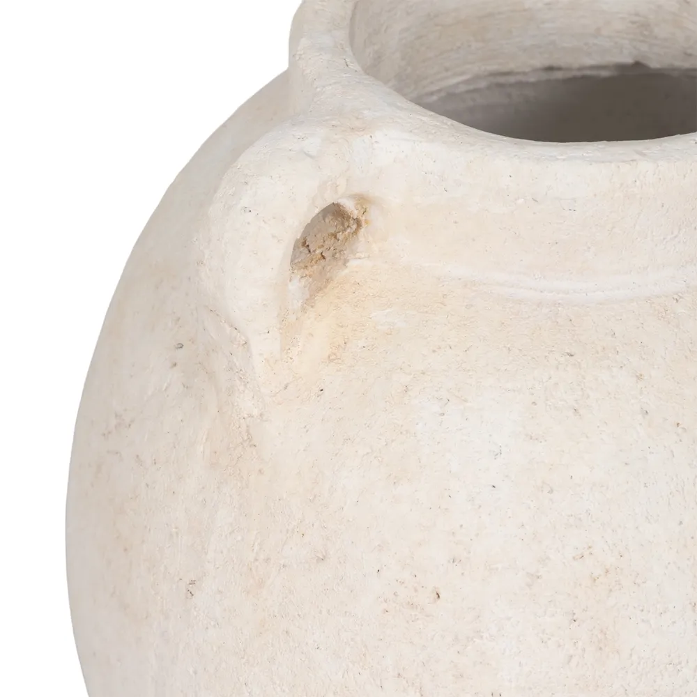 CORBINFORD WHITE VASE 8 (IN)