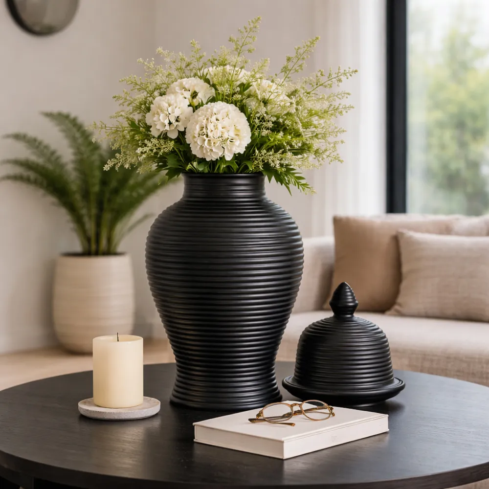 OWENSHAW BLACK CHINOISERIE 24 (IN)