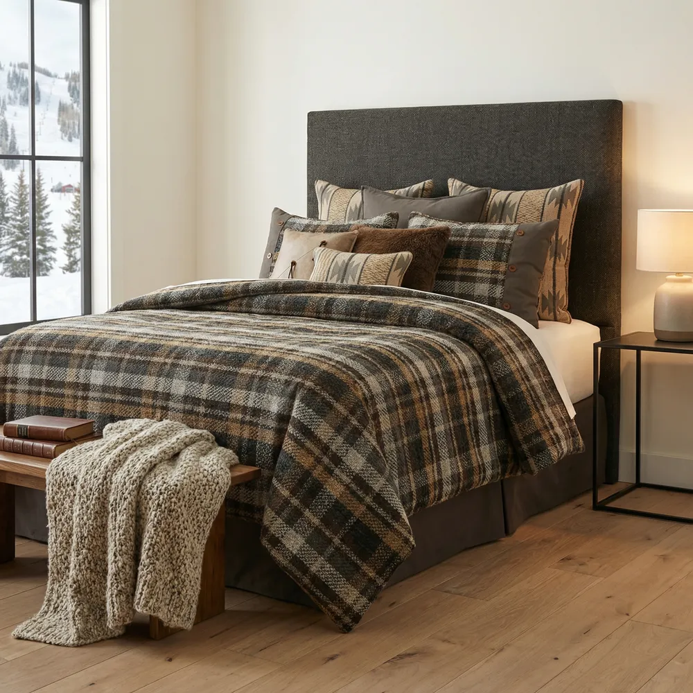 Whistler Sable Duvet Cover - Cal King