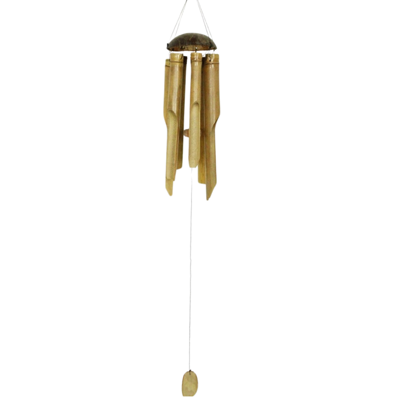 11.8" Bamboo & Coconut Wind Chime