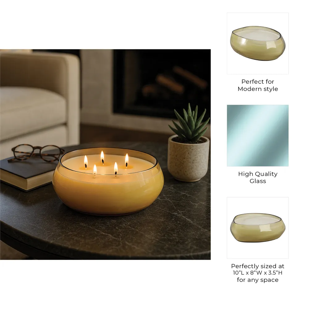 EMMONSCLIFF MIDNIGHT AMBER CANDLE 4 (IN)