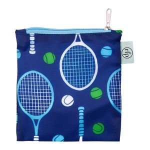 Tennis Navy blu Reusable Shopping Bag 8