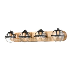 Davenay 31'' Wide 4-Light Vanity Light - Satin Brass 3