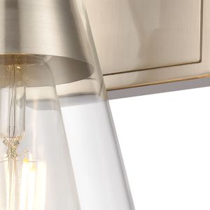 Brookville 9'' High 1-Light Sconce - Satin Nickel 3