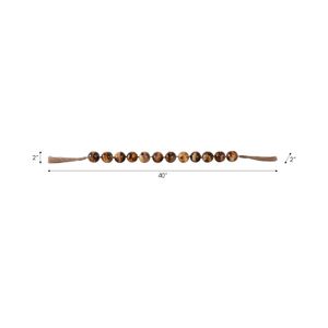 PALMERHAVEN BROWN BEAD 2 (IN) 9