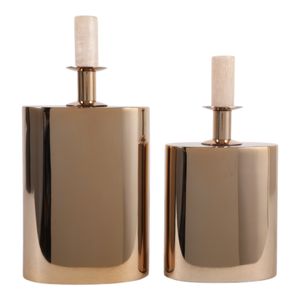 BELDENMORE SET OF 2 GOLD JARS 14 (IN) 1