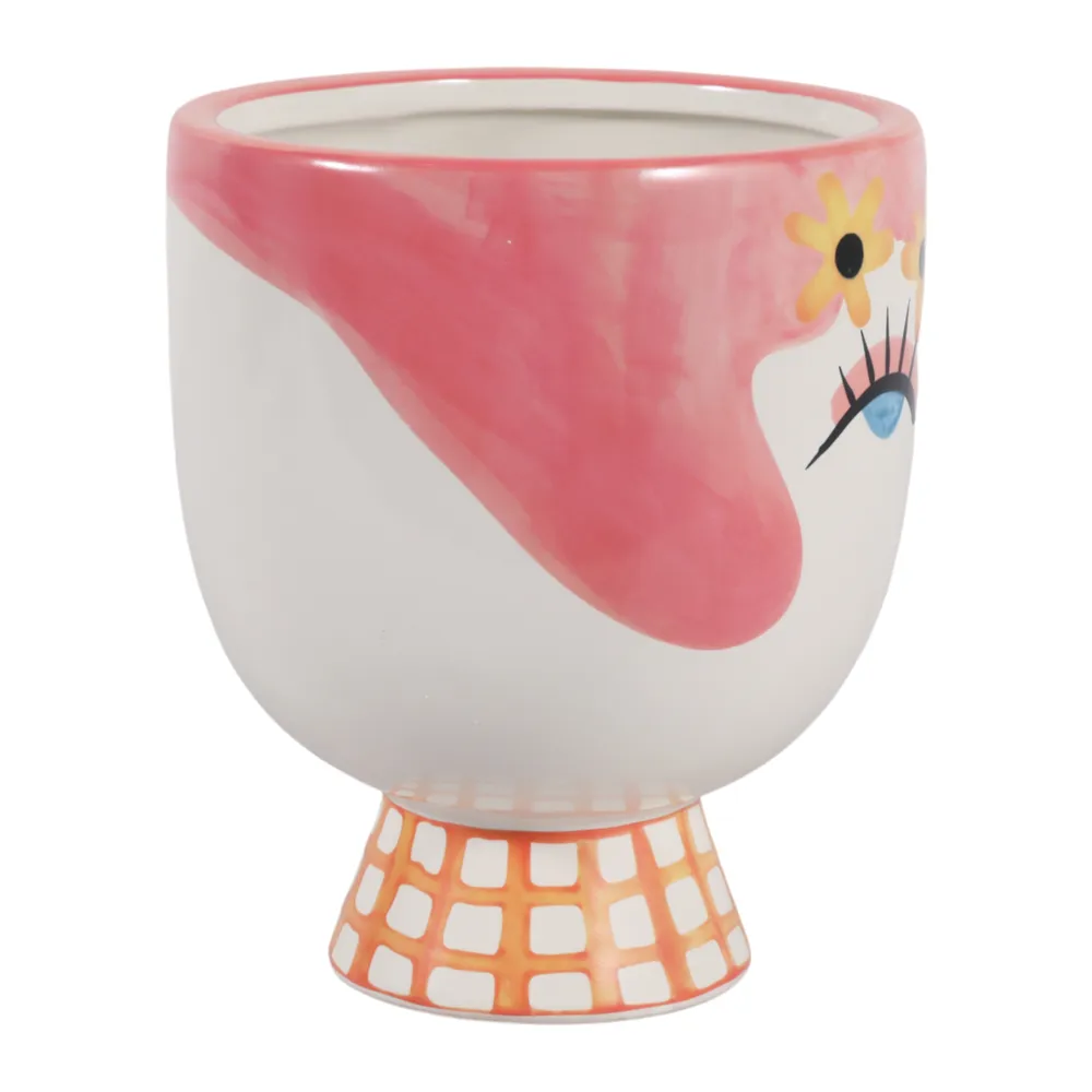 GARSONHOLM PINK PLANTER 7 (IN)