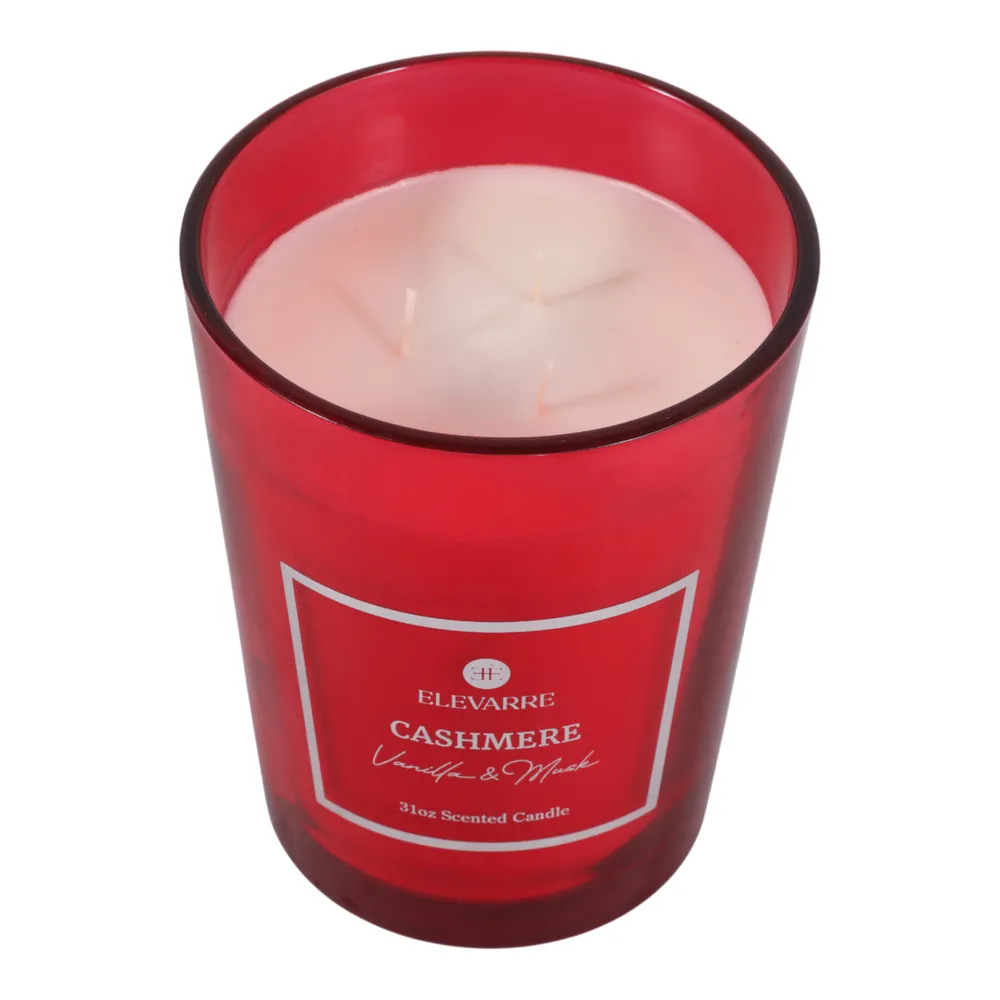 ROWANSTONE CASHMERE VANILLA & MUSK CANDLE 7 (IN)