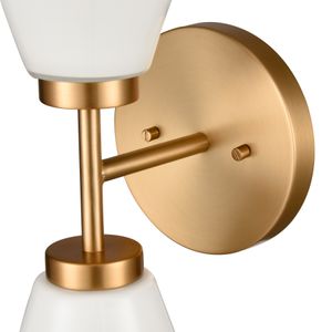 Houghton 15'' High 2-Light Vanity Light - Brushed Gold 6