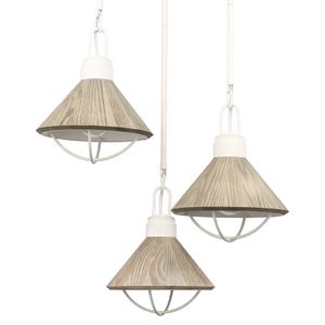 Cape May 21'' Wide 3-Light Pendant - White Coral 4