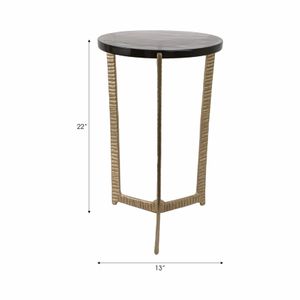 HAZENOAK GOLD TABLE 22 (IN) 9