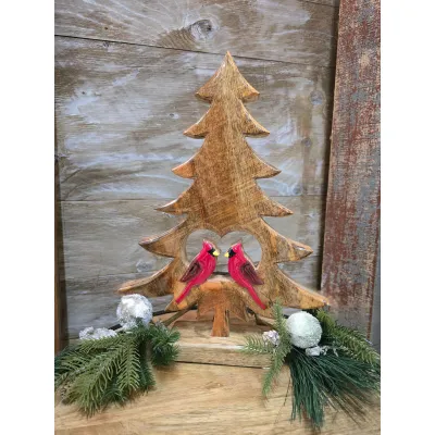Cardinals In the Tree 10.75x8.25in