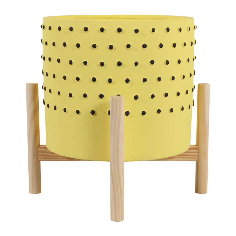COLECREST YELLOW PLANTER 11 (IN)