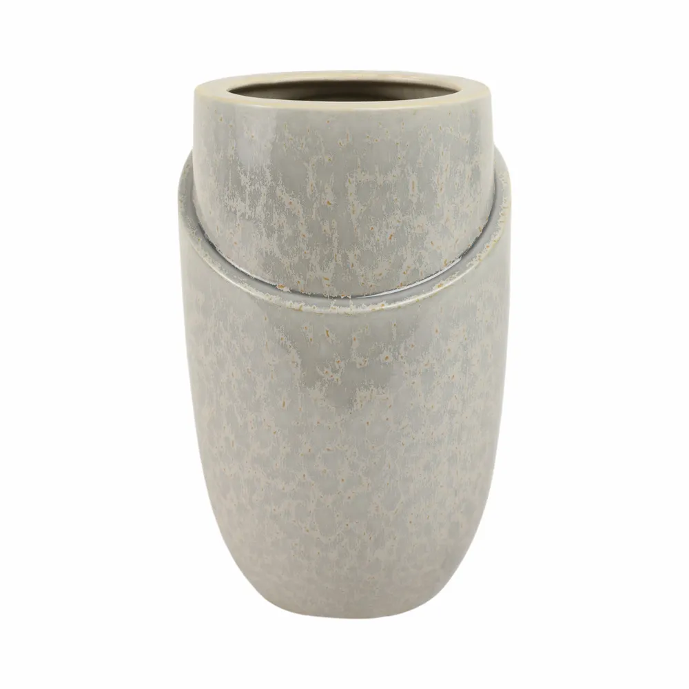 GREYSONSTONE GRAY VASE 11 (IN)