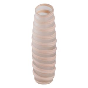 SAMSONWICK IVORY GLASS VASE 13 (IN) 1