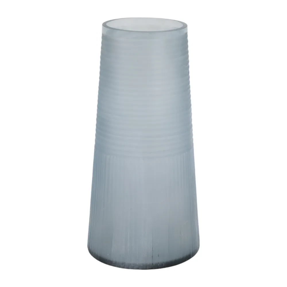 DIXONMORE BLUE GLASS VASE 12 (IN)