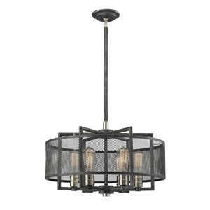 Slatington 22'' Wide 6-Light Chandelier - Brushed Nickel 1