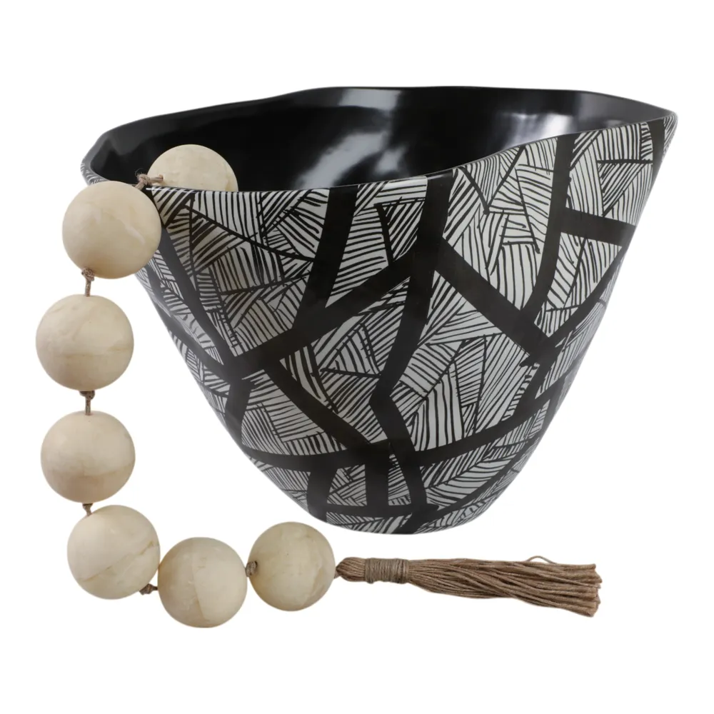 HAMLINSIDE BLACK BOWL 10 (IN)