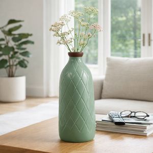 EMMONSFORD GREEN VASE 16 (IN) 11