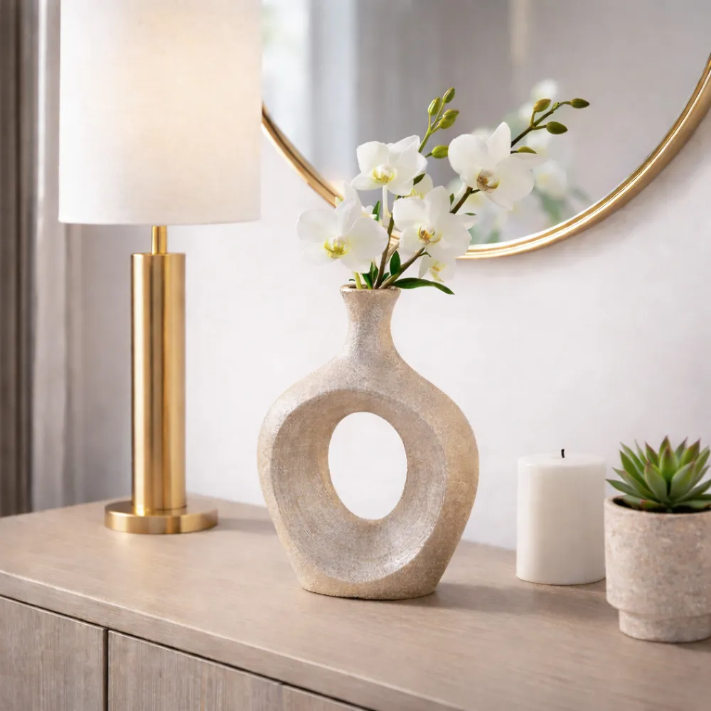 HARDENCLIFF GOLD VASE 10 (IN)
