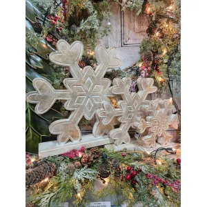 Snowflake Sitter 16in 5