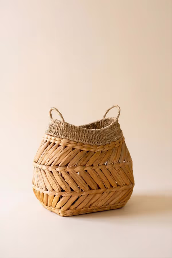 Seagrass Basket with Two Handles