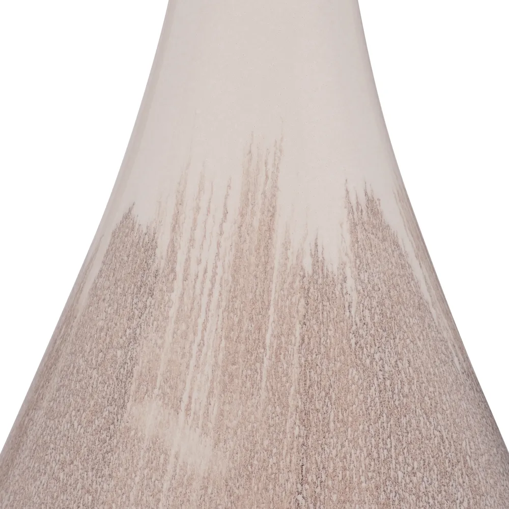 GASTONLAND WHITE VASE 19 (IN)