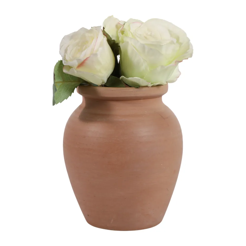 HAWLEYWORTH BROWN VASE 7 (IN)