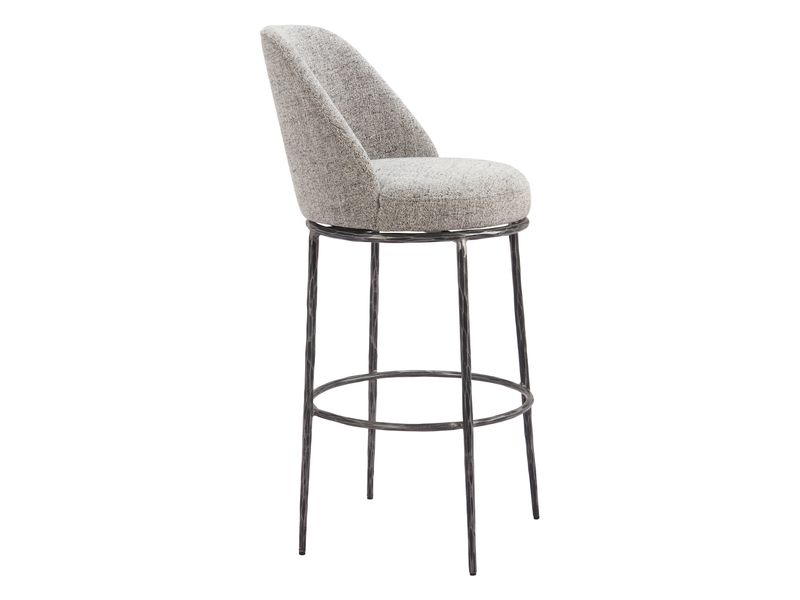 Nordhavn Swivel Barstool Gray 7