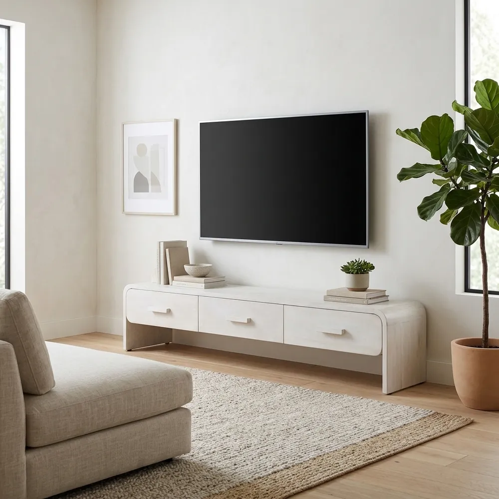 BLANTONSTONE WHITE CONSOLE 71 (IN)