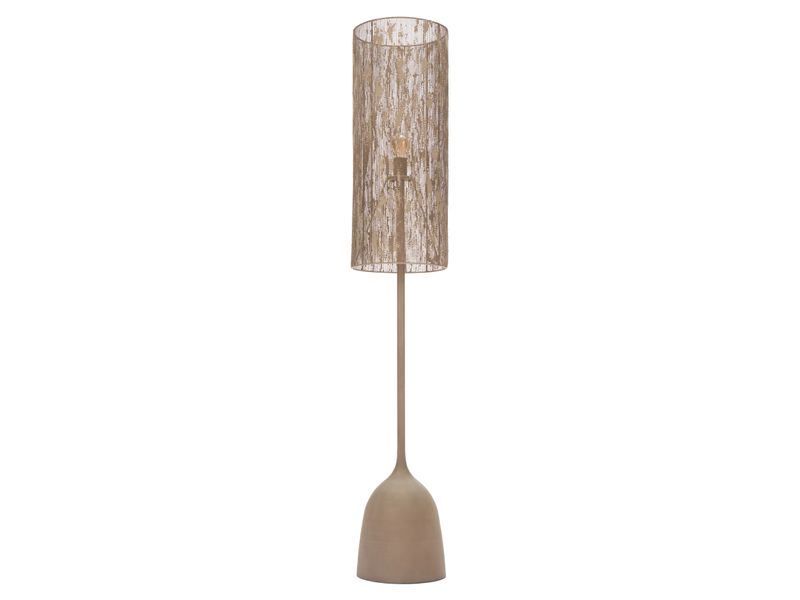 Buff Floor Lamp Taupe 5