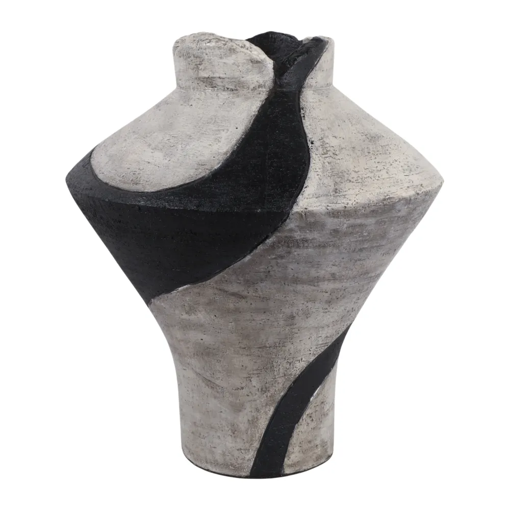 GRIFFINWELL WHITE VASE 18 (IN)