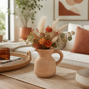 REIDWOOD RED VASE 6 (IN) 7