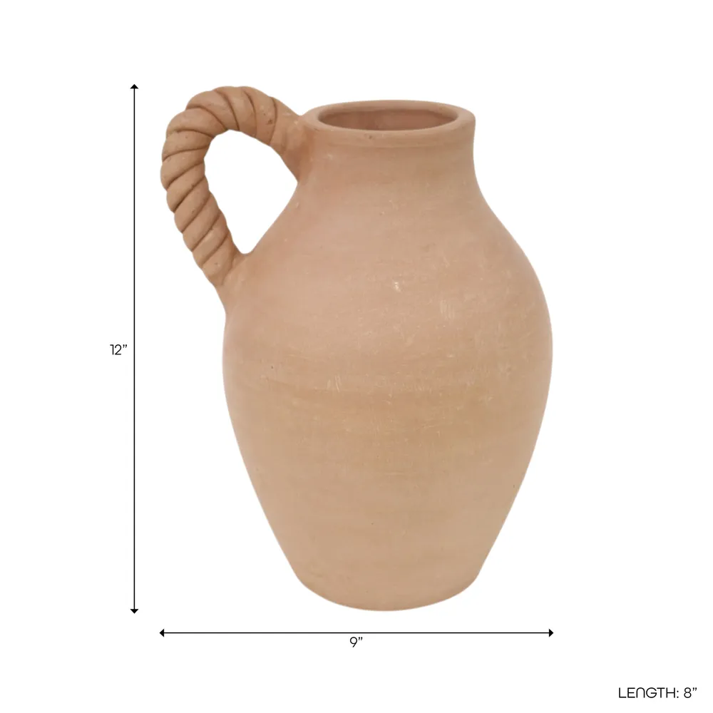 QUINNFIELD RED VASE 12 (IN)