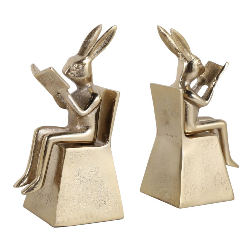 PENNWIND SET OF 2 GOLD BOOKENDS 8 (IN)