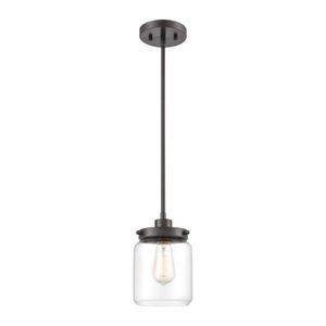 Mason 6'' Wide 1-Light Mini Pendant - Oil Rubbed Bronze 1