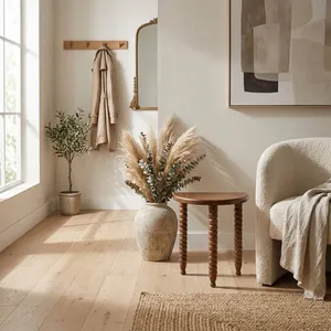 SHELTONCLIFF BROWN STOOL 18 (IN) 2