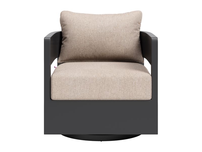 Foret Swivel Chair Black 4