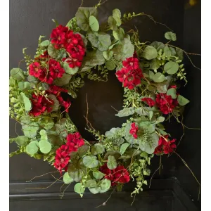 Scarlet Fern Wreath 3