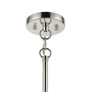Boudreaux 36'' Wide 8-Light Chandelier - Polished Nickel 4
