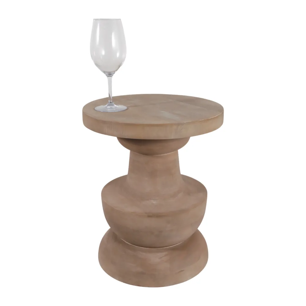 GRAHAMTON TAN TABLE 18 (IN)